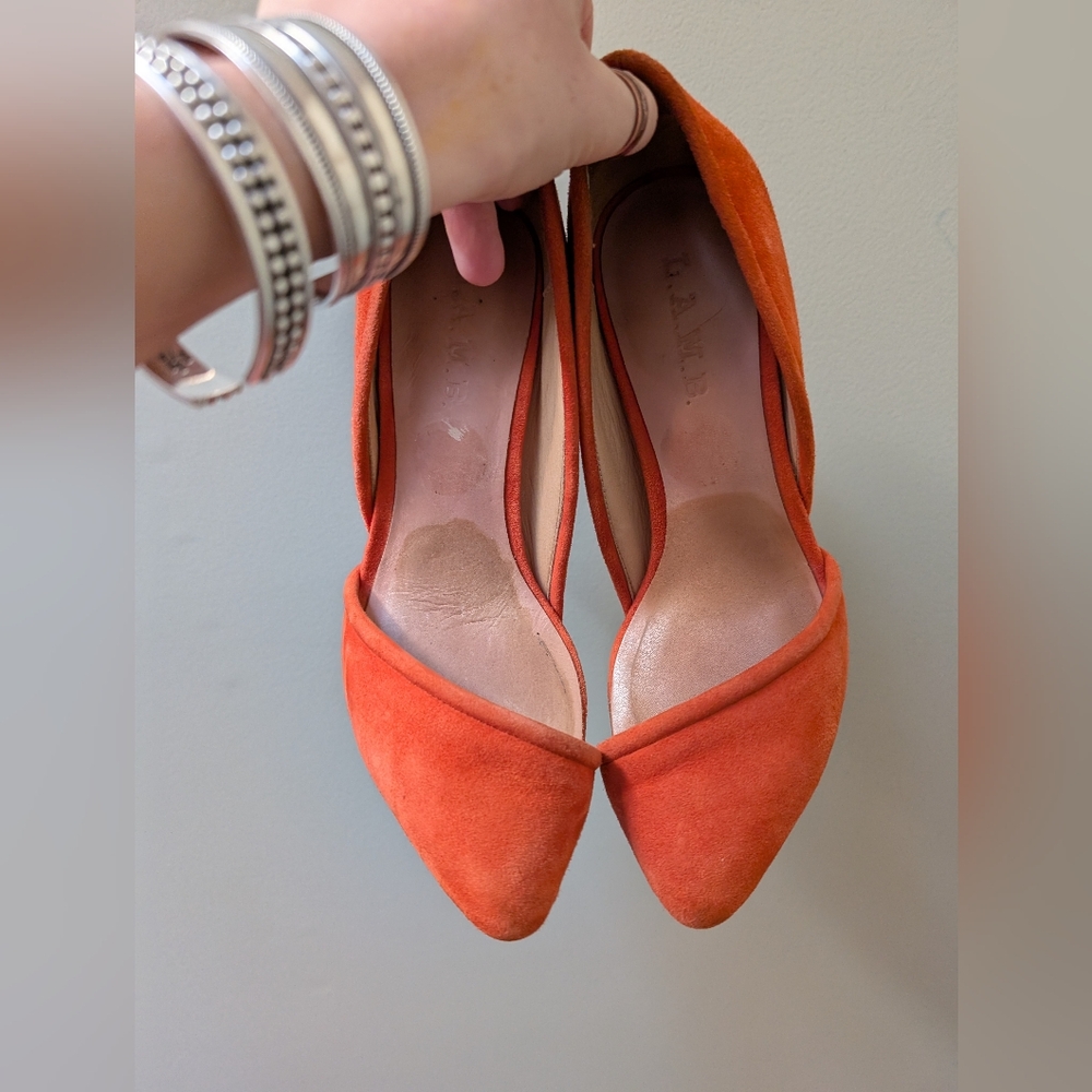 Colour Block Leather l Suede l High Heels